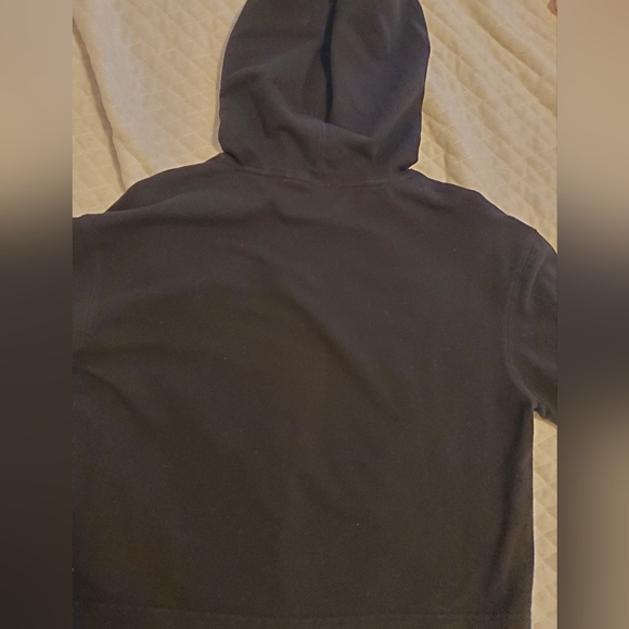 Calvin Klein Black Cropped Hoodie - Picture 4 of 4